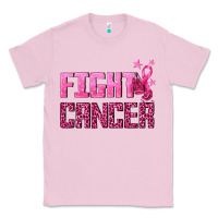 Bubblegum Pink Fight Cancer Classic Tee - texasbilliewilder
