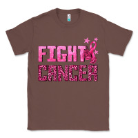 Chestnut Fight Cancer Classic Tee - texasbilliewilder