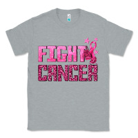 Heather Grey Fight Cancer Classic Tee - texasbilliewilder