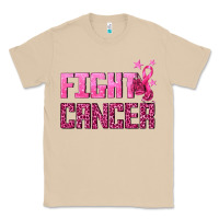 Mushroom Fight Cancer Classic Tee - texasbilliewilder
