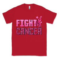 Red Fight Cancer Classic Tee - texasbilliewilder