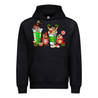 Black Elf coffee cups Urban Hoodie - NancyCooperArtShop