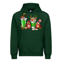 Foreset Green Elf coffee cups Urban Hoodie - NancyCooperArtShop