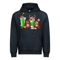 Navy Elf coffee cups Urban Hoodie - NancyCooperArtShop