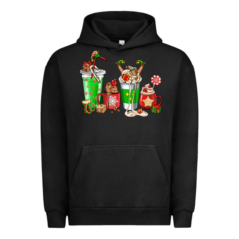 Elf Coffee Cups Urban Hoodie by NancyCooperArtShop | Teevron