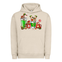 Pigment French Oak Elf coffee cups Urban Hoodie - NancyCooperArtShop
