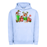 Pigment Grape Ice Elf coffee cups Urban Hoodie - NancyCooperArtShop