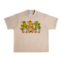 French Oak sunflower gnomes Urban Heavy Tee - Zillion Design Studio
