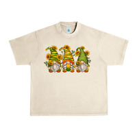Sandshell sunflower gnomes Urban Heavy Tee - Zillion Design Studio