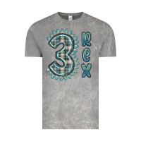 Cloud Rock 3 rex green dinosaur Vintage Tee - MaliasSmallBusiness