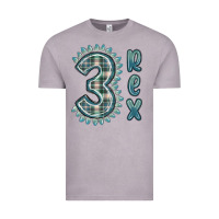 Vintage Zinc 3 rex green dinosaur Vintage Tee - MaliasSmallBusiness