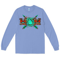 Colony Blue aztec mom Long Sleeve Tee - Zillion Design Studio
