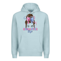 Blue Mist gymnastics life Premium Hoodie - MaliasSmallBusiness