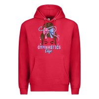 Cardinal gymnastics life Premium Hoodie - MaliasSmallBusiness