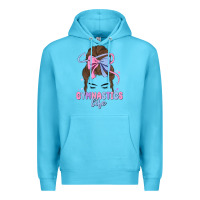 Ocean Blue gymnastics life Premium Hoodie - MaliasSmallBusiness