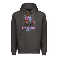 Smoke gymnastics life Premium Hoodie - MaliasSmallBusiness