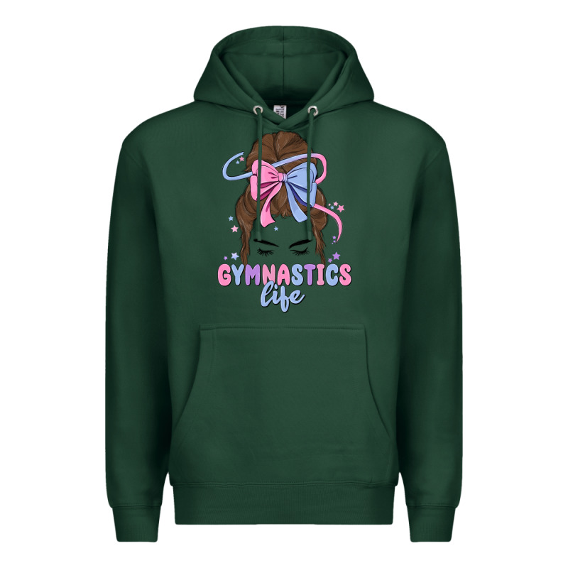Gymnastics Life Premium Hoodie by MaliasSmallBusiness | Teevron