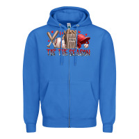 True Royal tis the season baseball Zipper Hoodie - RacoonDesign