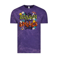 Cloud Purple be the reason someone smiles today Vintage Tee - MaliasSmallBusiness