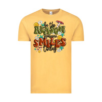 Vintage Mustard be the reason someone smiles today Vintage Tee - MaliasSmallBusiness