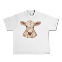 Lunar Rock charolais calf Urban Heavy Tee - RanaPortraitStore