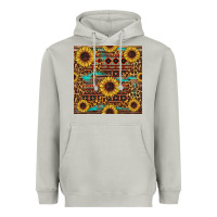 Moon Dust sunflower and leopard seamless pattern Heavyweight Hoodie - BundleAndBundleShop