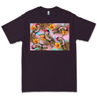 Plum Baby monkey flowers Premium Tee - Artiststas