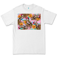 White Baby monkey flowers Premium Tee - Artiststas