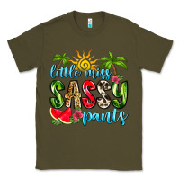 Army Green little miss sassy pants Classic Tee - Zillion Design Studio
