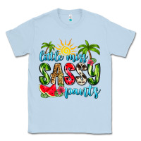 Dusty Blue little miss sassy pants Classic Tee - Zillion Design Studio