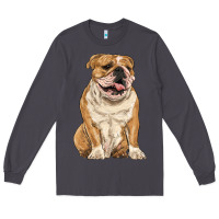 English Bulldog Long Sleeve Tee | Teevron