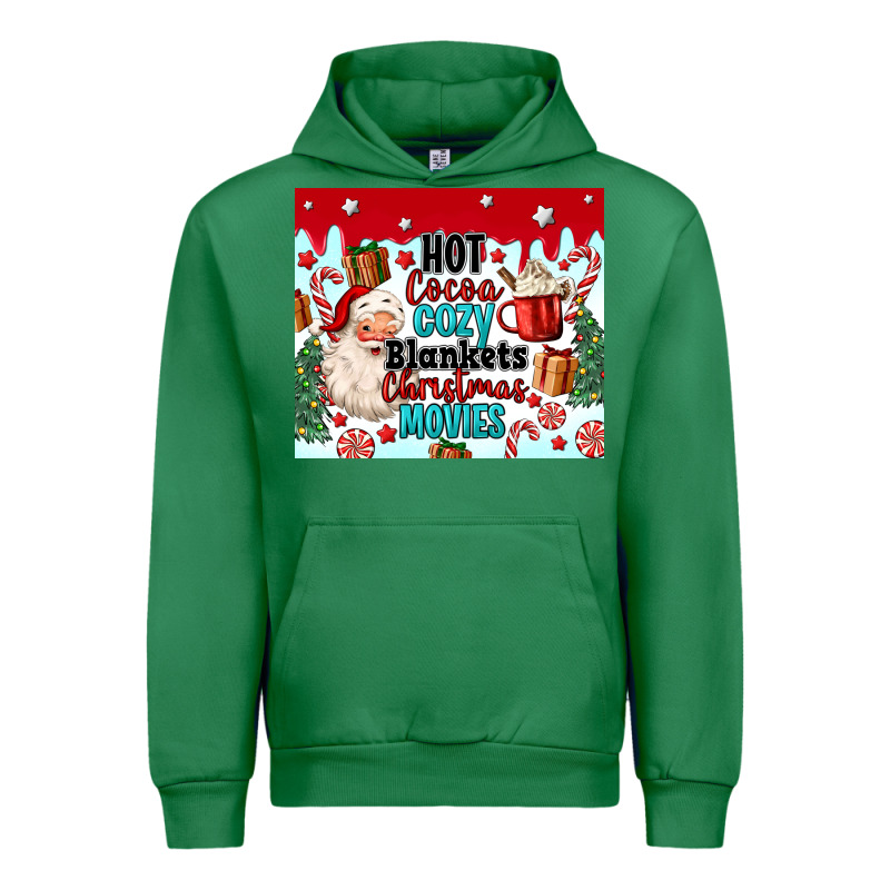 Hot Cocoa Cozy Blankets Christmas Movies Tumbler Urban Hoodie by MaliasSmallBusiness | Teevron