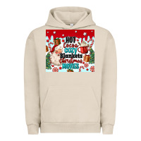 Pigment French Oak hot cocoa cozy blankets christmas movies tumbler Urban Hoodie - MaliasSmallBusiness