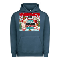 Pigment Midnight Navy hot cocoa cozy blankets christmas movies tumbler Urban Hoodie - MaliasSmallBusiness