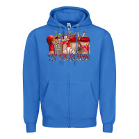 True Royal tis the season Zipper Hoodie - RacoonDesign