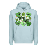 Blue Mist st. patrick's day positive affirmations Premium Hoodie - MaliasSmallBusiness