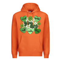 Carrot st. patrick's day positive affirmations Premium Hoodie - MaliasSmallBusiness