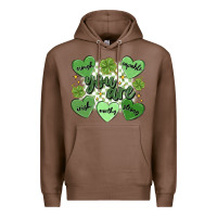 Chestnut st. patrick's day positive affirmations Premium Hoodie - MaliasSmallBusiness