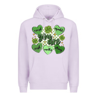 Lilac st. patrick's day positive affirmations Premium Hoodie - MaliasSmallBusiness