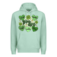 Seafoam st. patrick's day positive affirmations Premium Hoodie - MaliasSmallBusiness