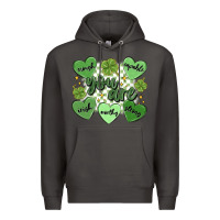 Smoke st. patrick's day positive affirmations Premium Hoodie - MaliasSmallBusiness
