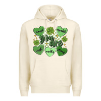 Tofu st. patrick's day positive affirmations Premium Hoodie - MaliasSmallBusiness