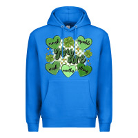 True Royal st. patrick's day positive affirmations Premium Hoodie - MaliasSmallBusiness
