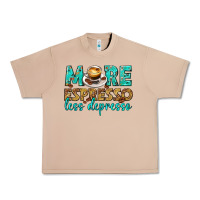 Burro more espresso less depresso western Urban Heavy Tee - texasbilliewilder