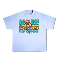 Grape Ice more espresso less depresso western Urban Heavy Tee - texasbilliewilder