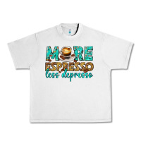 Lunar Rock more espresso less depresso western Urban Heavy Tee - texasbilliewilder