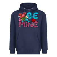 Navy be mine valentine Heavyweight Hoodie - AdoDesignShop