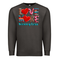 Smoke love more worry less Premium Sweatshirt - AdoDesignShop
