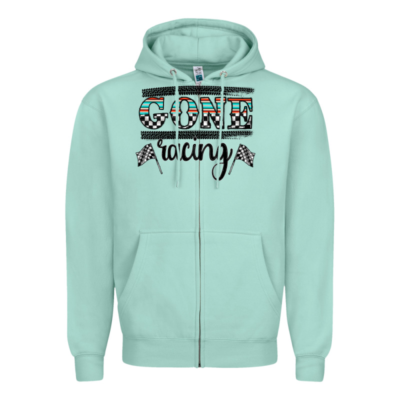 Goneracing Zipper Hoodie by CowhideDigitalArt | Teevron