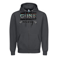 Smoke goneracing Zipper Hoodie - CowhideDigitalArt